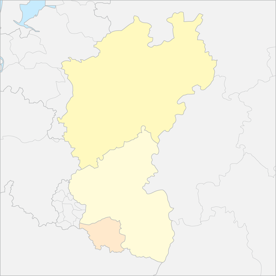 독일 서부 행정 지도