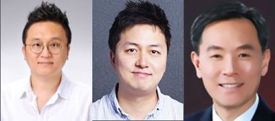 가운데왼쪽부터 순서대로 강지원CEO,박성준CSO,최영규CTO