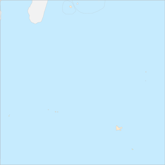 남인도양 섬 지도
