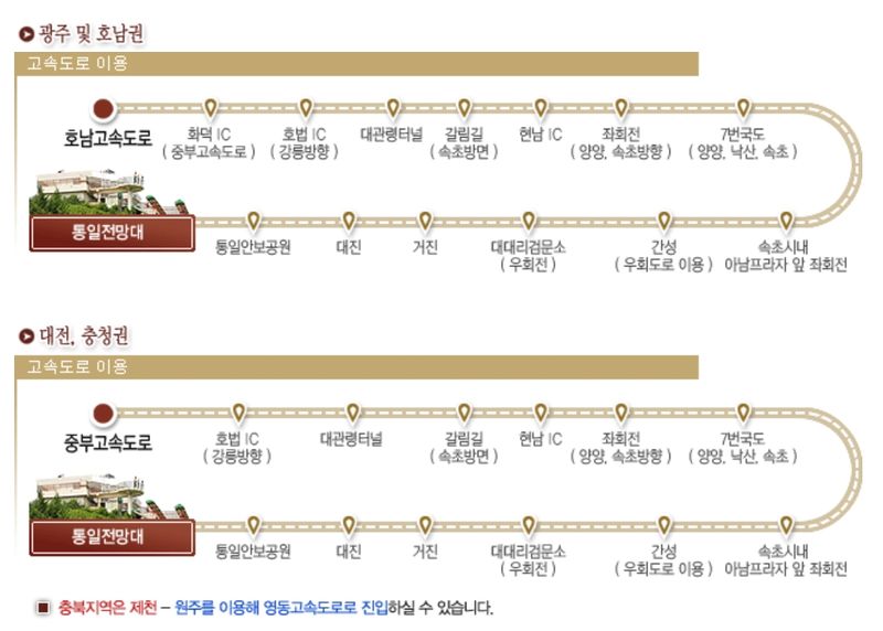 통일전망대 승용차로 오는 길3.jpg